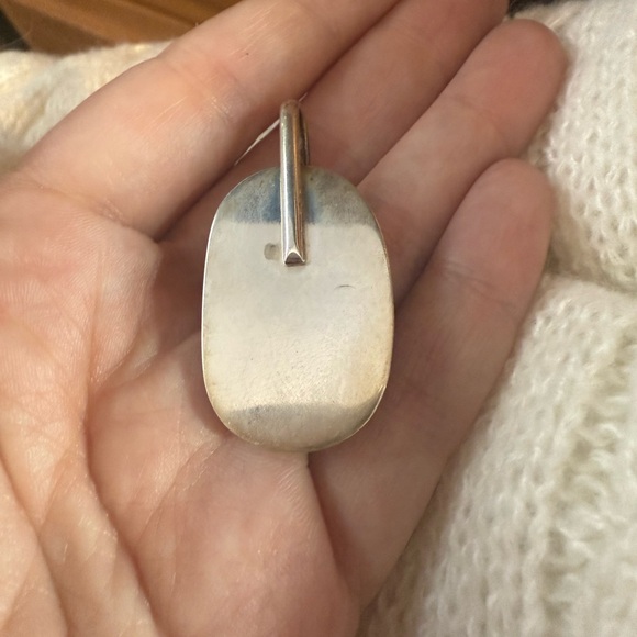 Noreena jasper sterling silver pendant - Picture 3 of 4